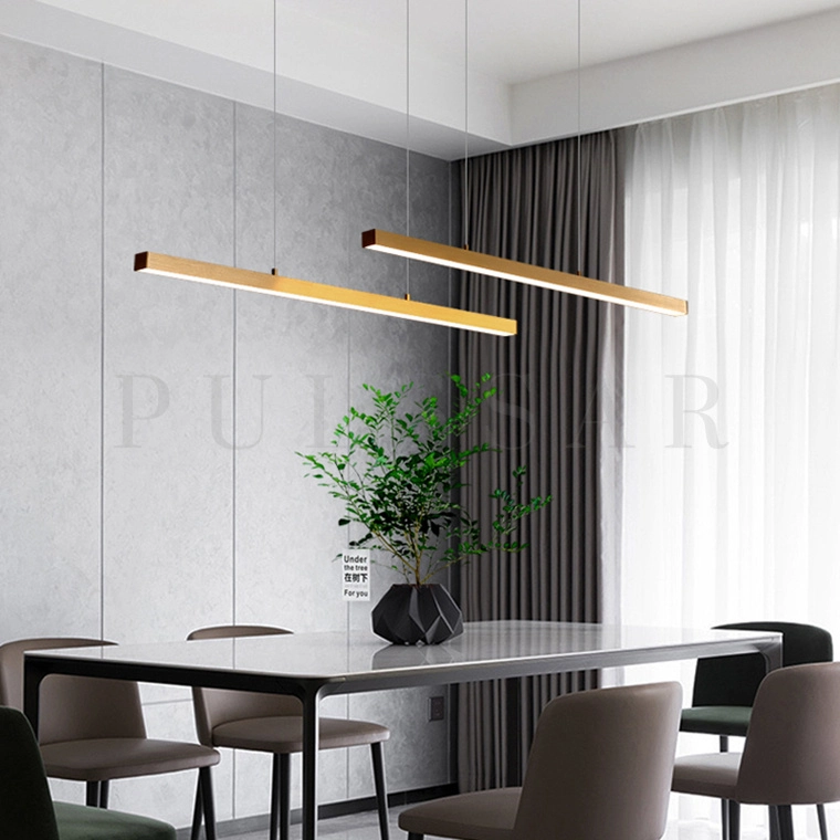 Реечная люстра HELKEN DUO