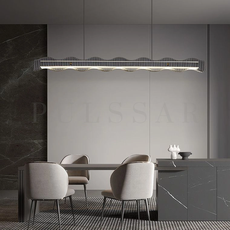 Реечная люстра CHIFFA WAVE L