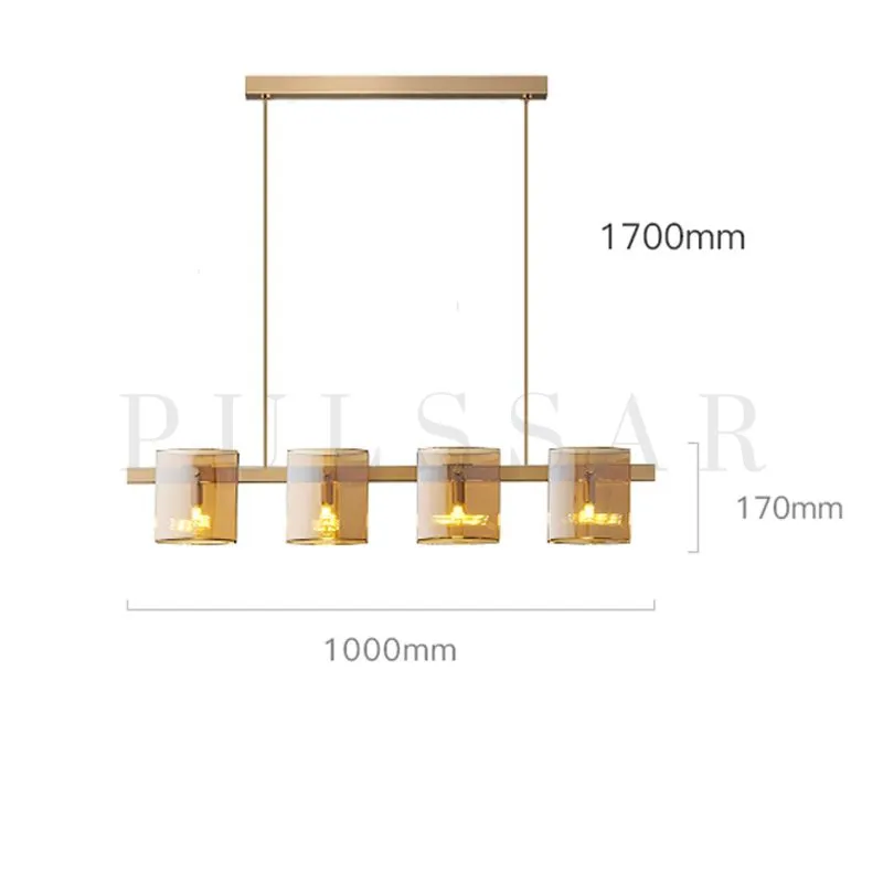 Реечная люстра JANICE LONG