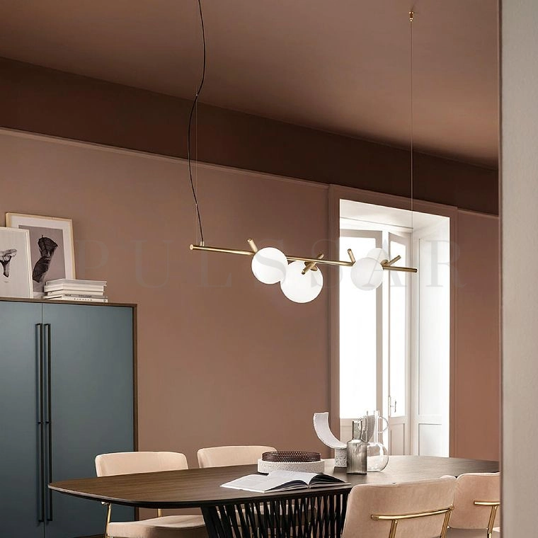 Реечная люстра KIRAN LONG