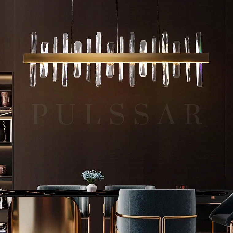 Реечная люстра CAROLA LONG