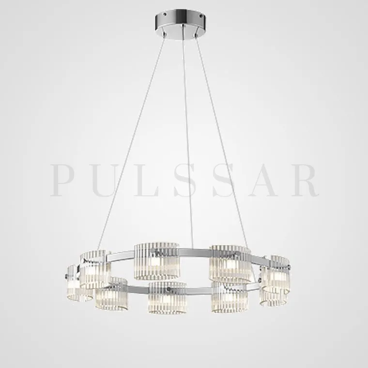 Кольцевая люстра NICOLETTA CHROME