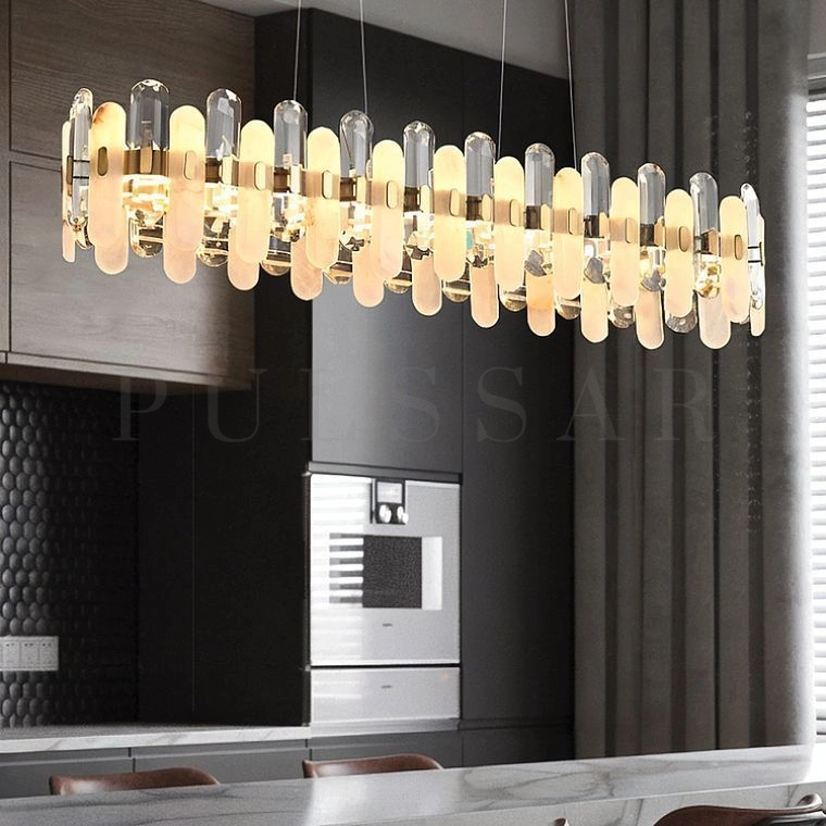 Реечная люстра LAUGE LONG