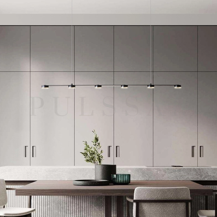 Реечная люстра HOLLAND L