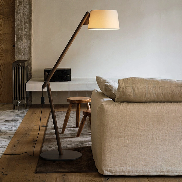 Торшер CRANE WOOD