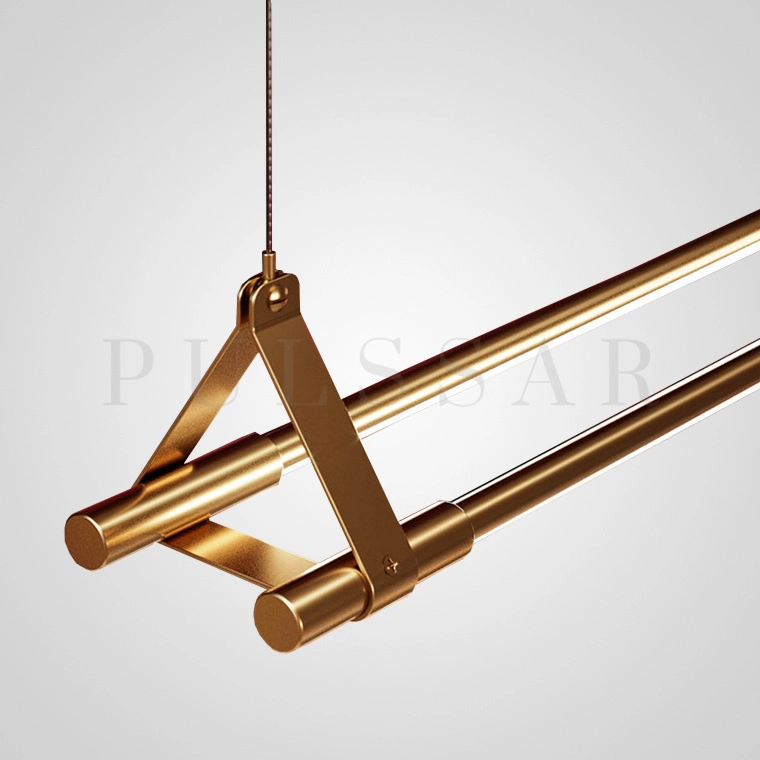 Реечная люстра LAMIA