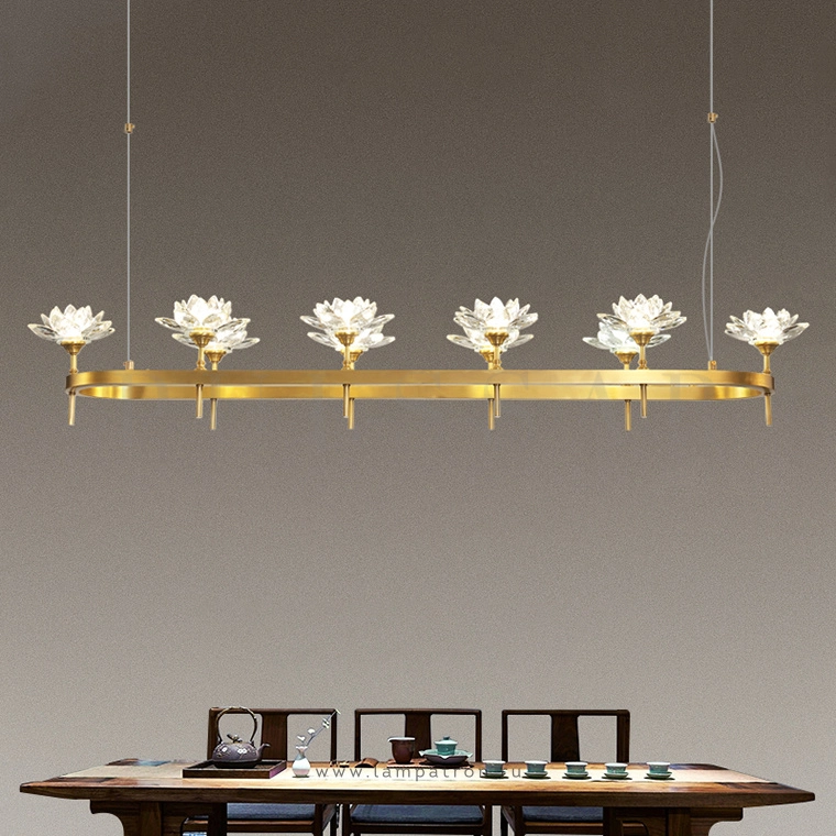 Реечная люстра LOTOS LONG