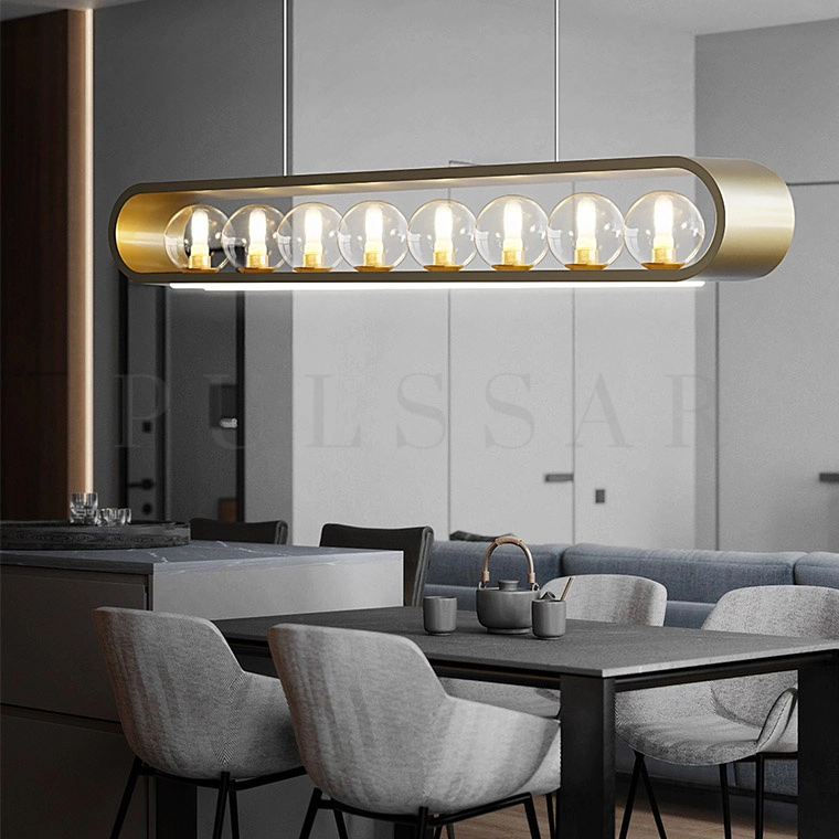 Реечная люстра INGERLINE