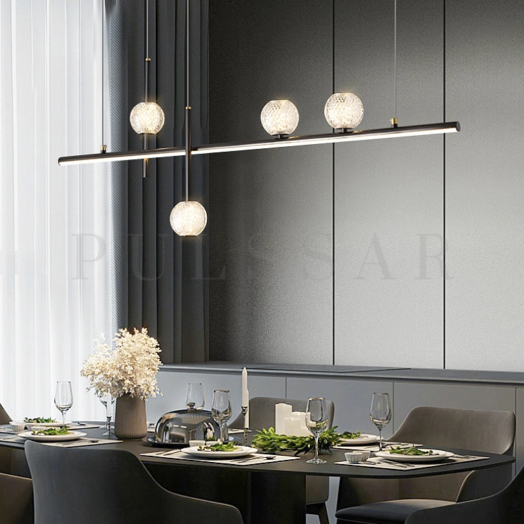 Реечная люстра NORTON