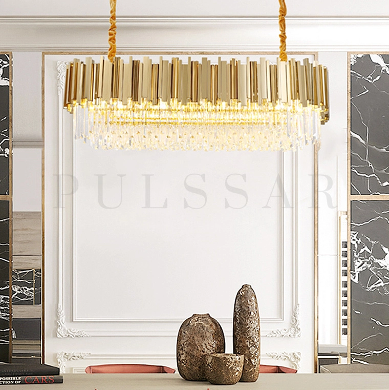 Реечная люстра GENEVA LONG