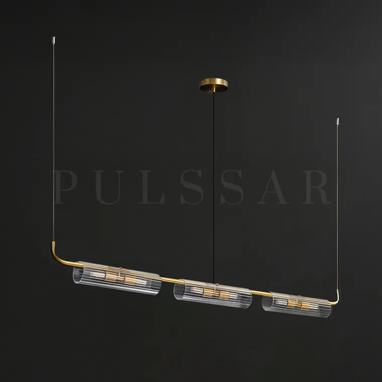 Реечная люстра LUCINA LONG