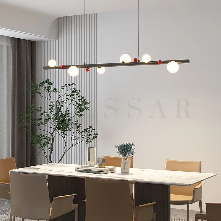 Реечная люстра REIK LONG