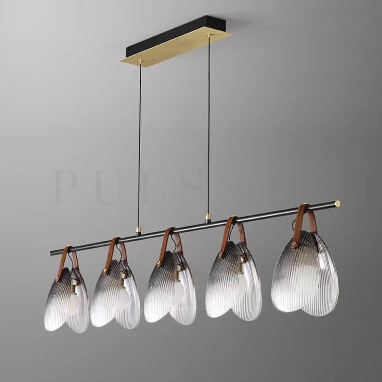 Реечная люстра CONCH L