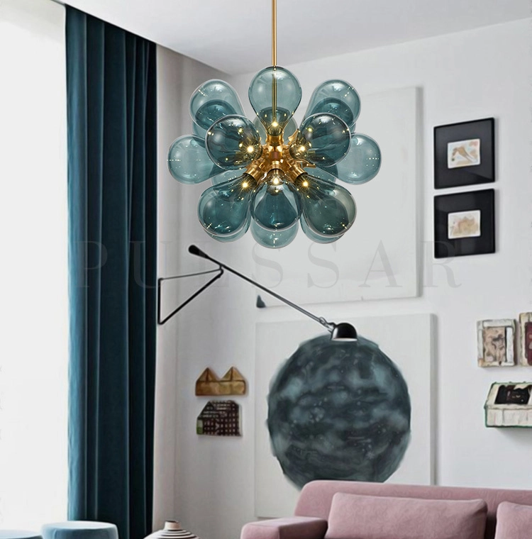 Подвесная люстра GRAPE BLUE