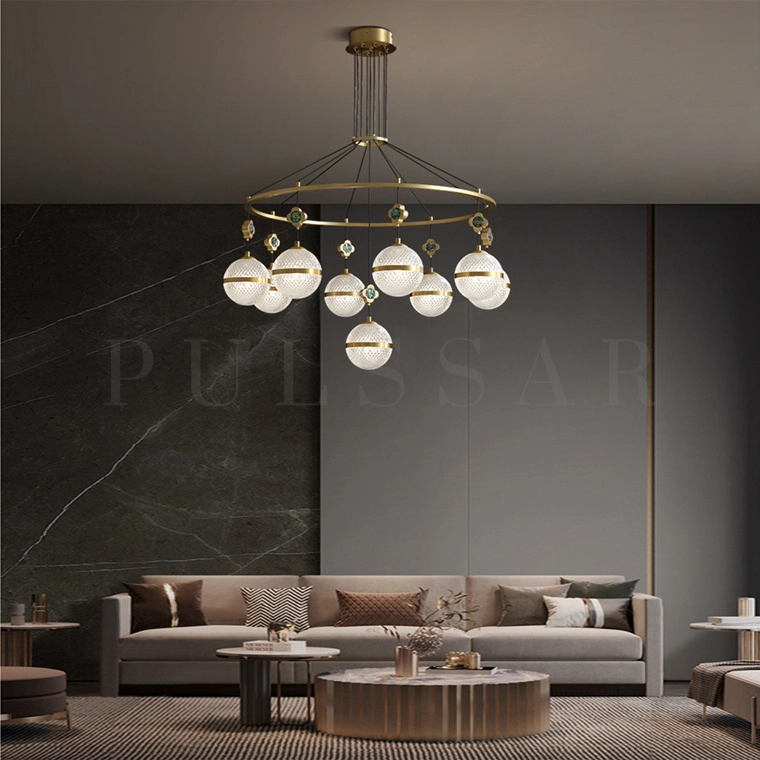 Кольцевая люстра LUARA CH