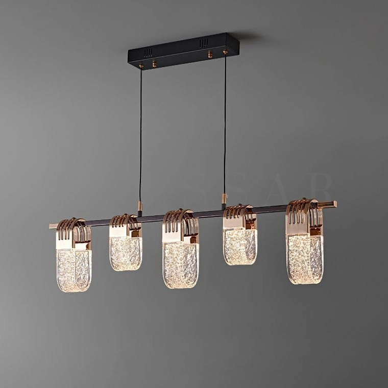 Реечная люстра JERALD LONG