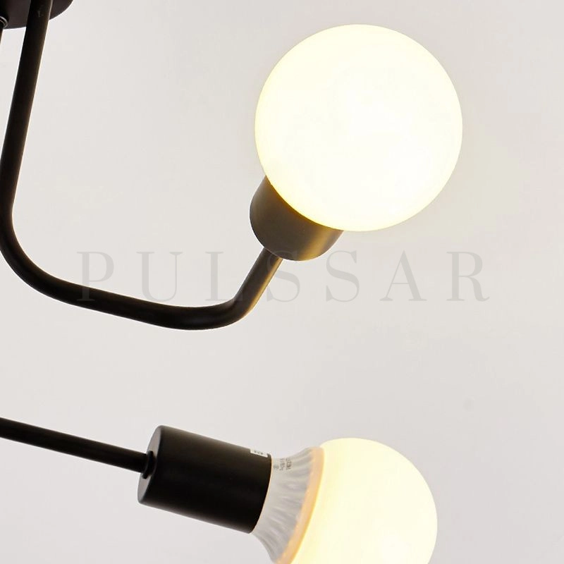 Потолочная люстра SCHEME BLACK