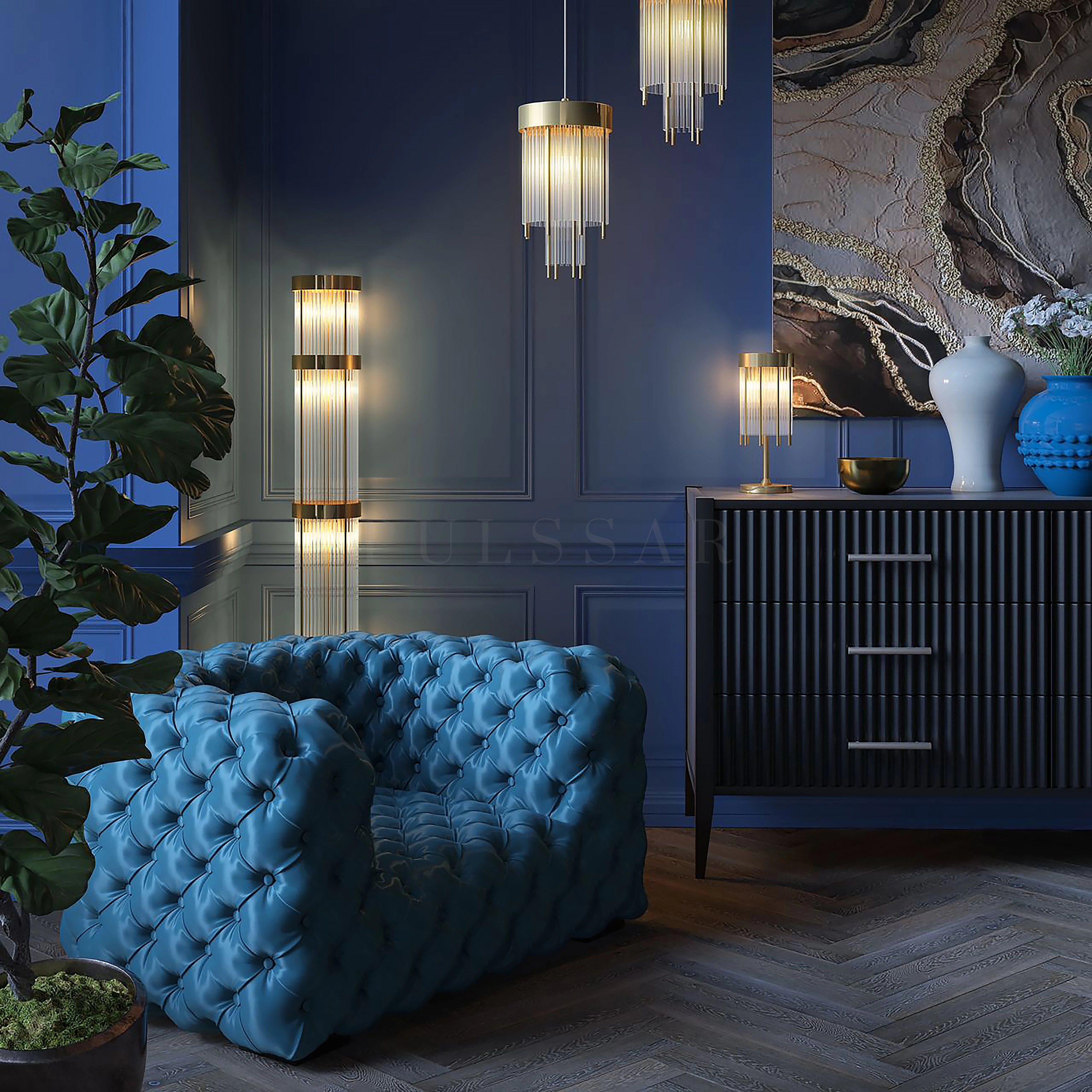 Подвесная люстра ABUR