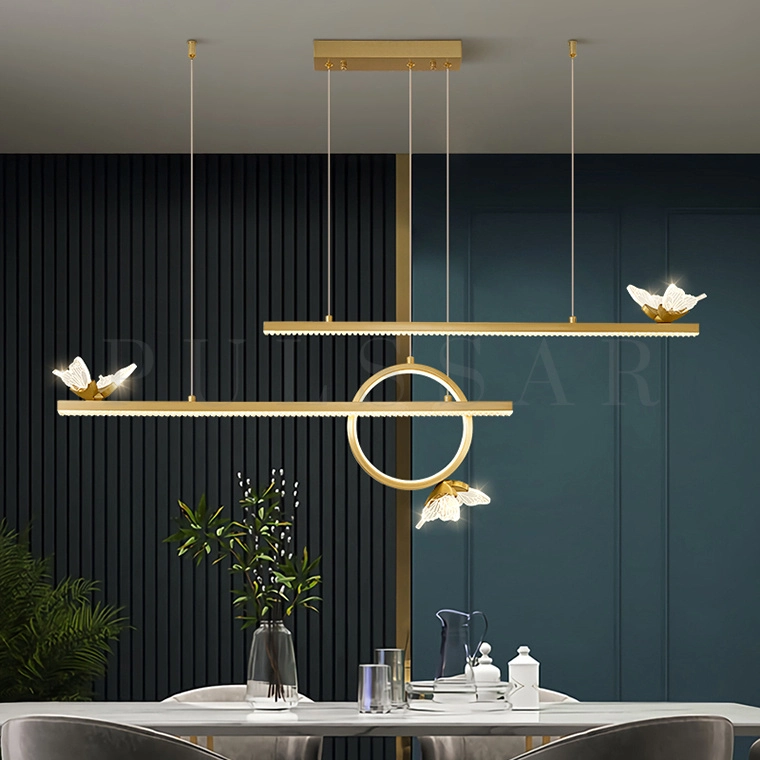 Реечная люстра PAPILLON LINE