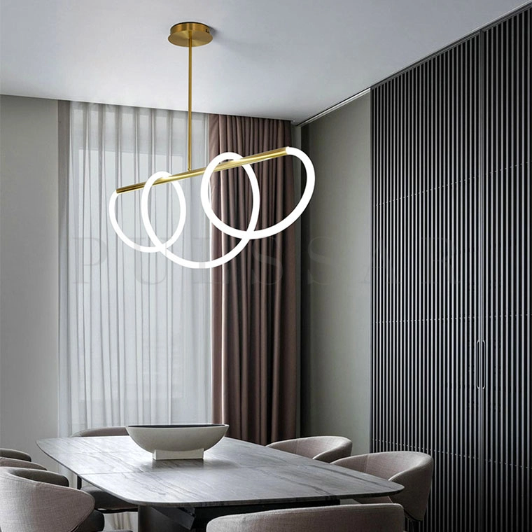 Реечная люстра GLORIFY LONG