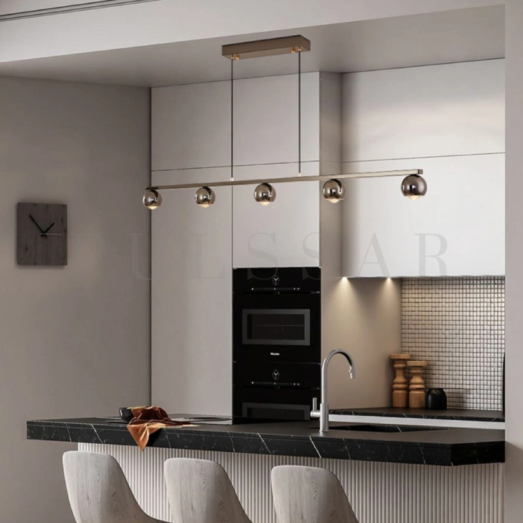 Реечная люстра FREIDIS