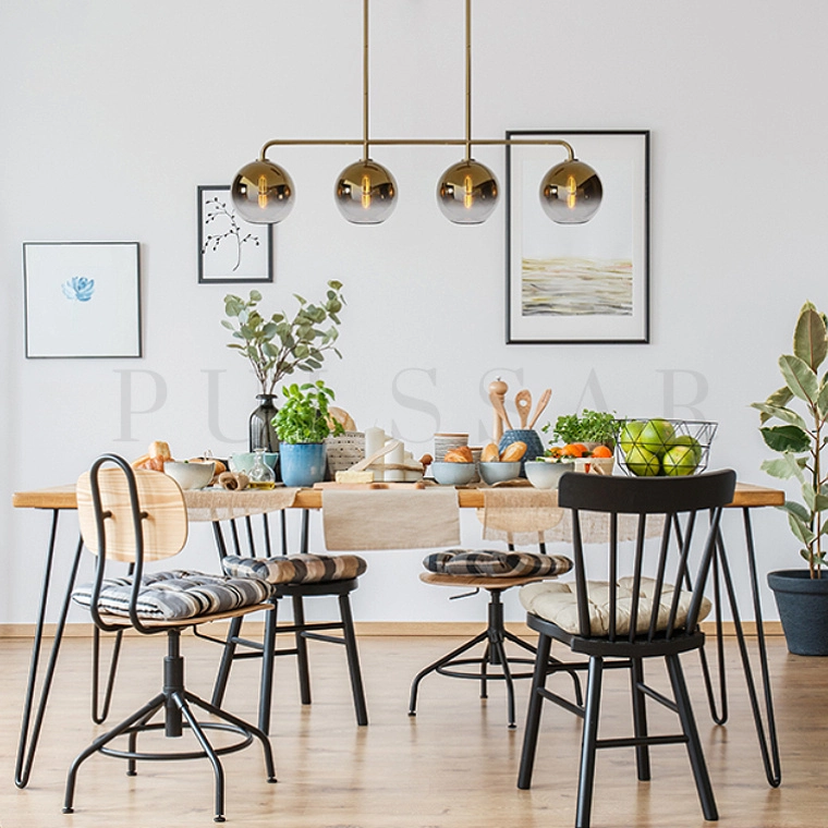 Реечная люстра CLOVE