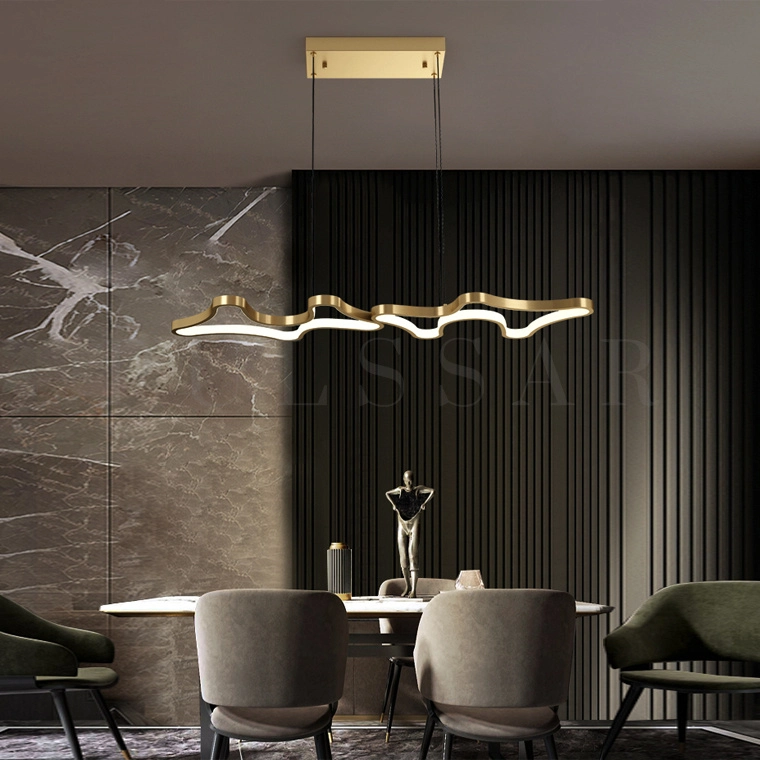 Реечная люстра OVERTON