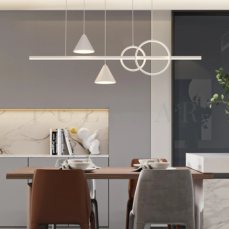 Реечная люстра GISBERT LONG