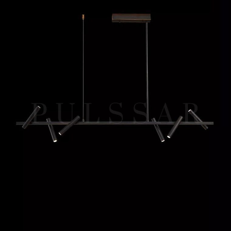 Реечная люстра LEEDS LONG