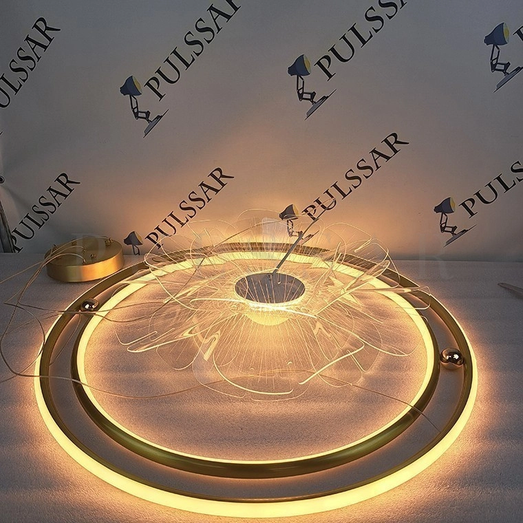 Кольцевая люстра FLOWER RINGS