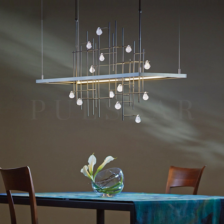 Реечная люстра BERGLIOT