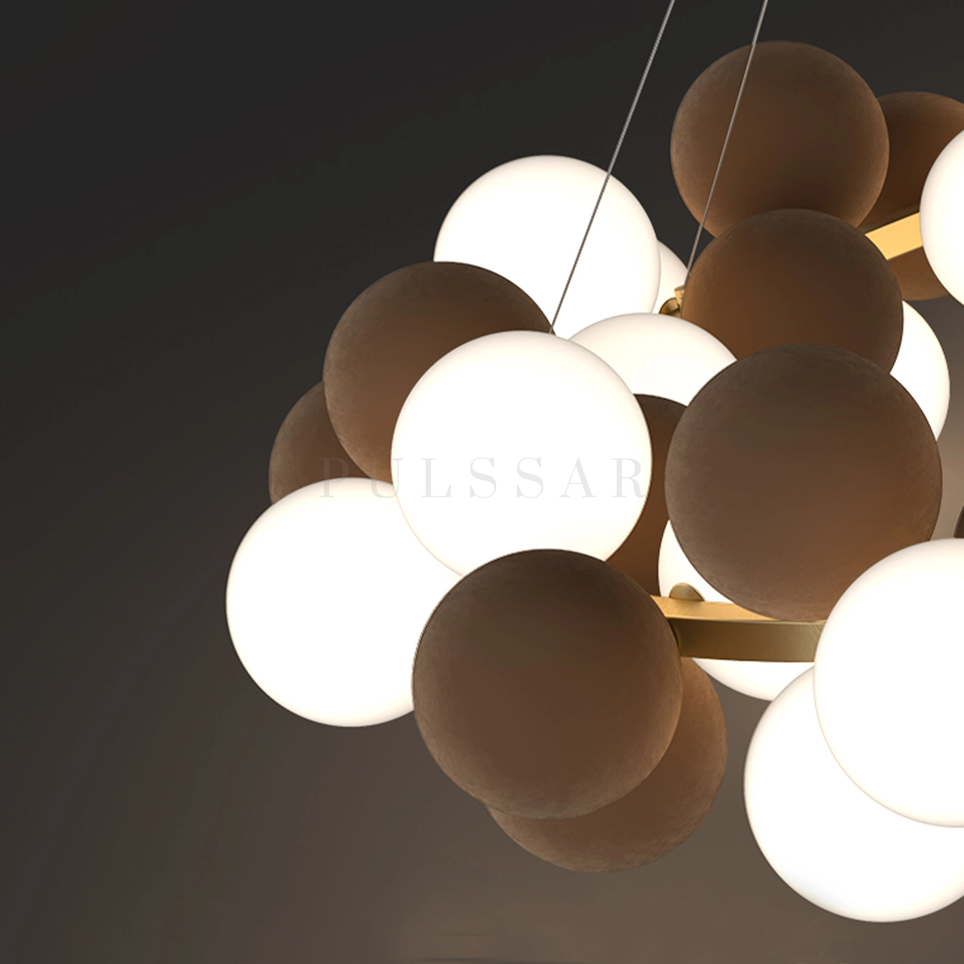 Кольцевая люстра LATTE