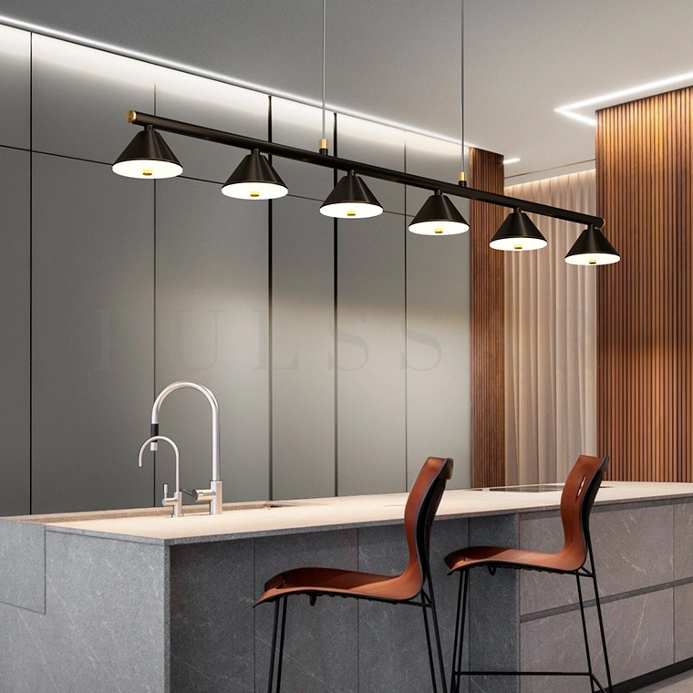 Реечная люстра GENRE LONG