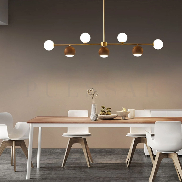 Реечная люстра HUSH LONG