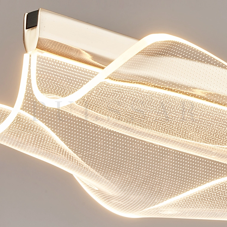 Реечная люстра DEMUS