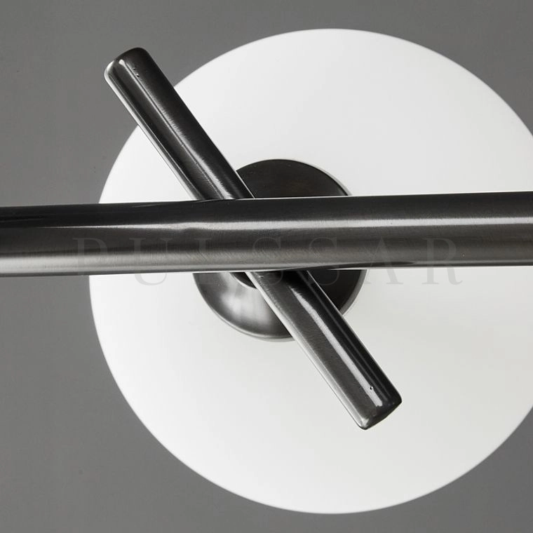 Реечная люстра KIRAN BLACK L