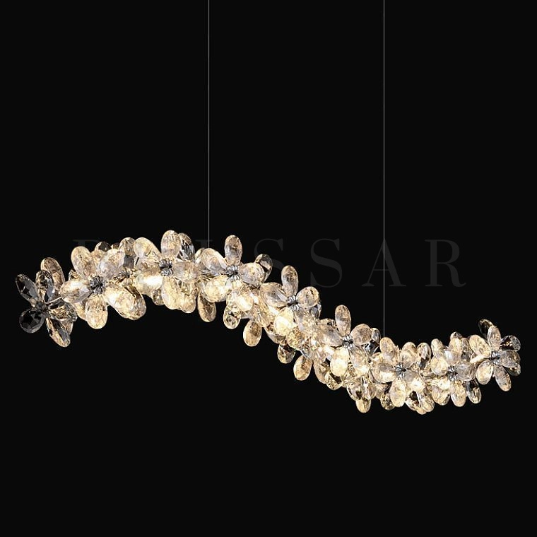 Реечная люстра JORDAN LONG