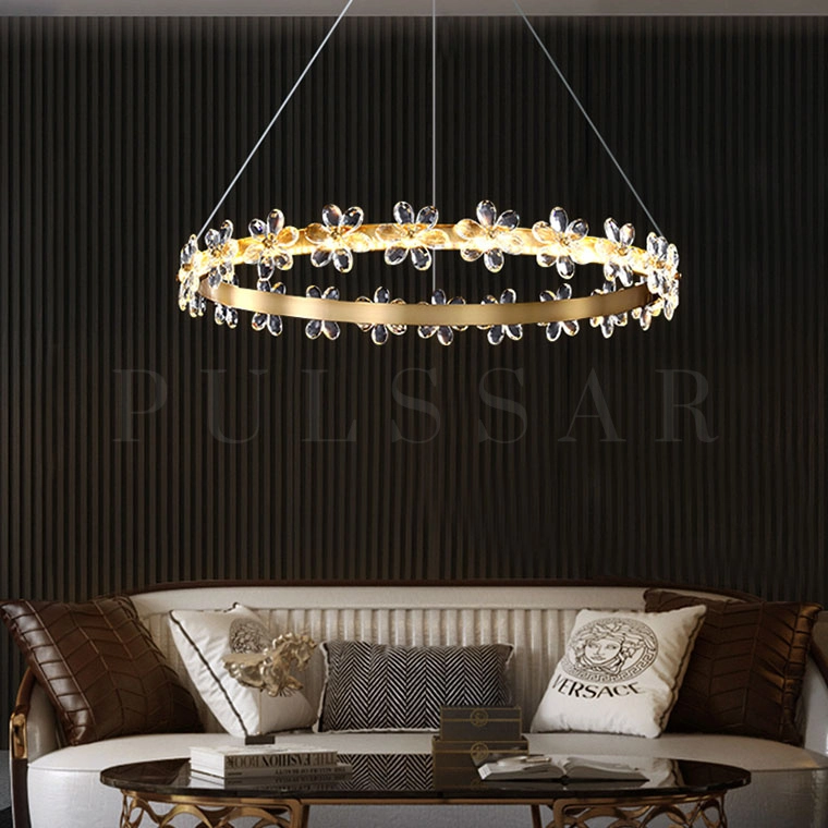 Кольцевая люстра FLORETTA