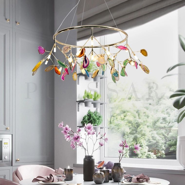 Кольцевая люстра AGATE 7