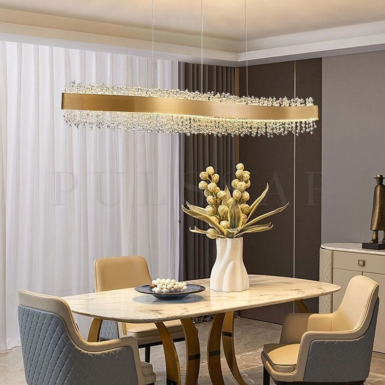 Реечная люстра LUSINE