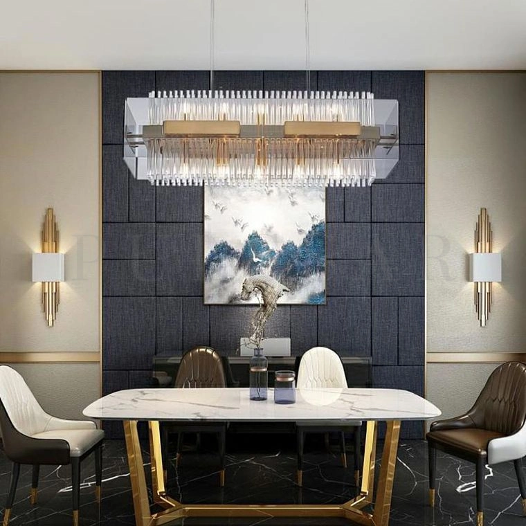 Реечная люстра SELLA LONG