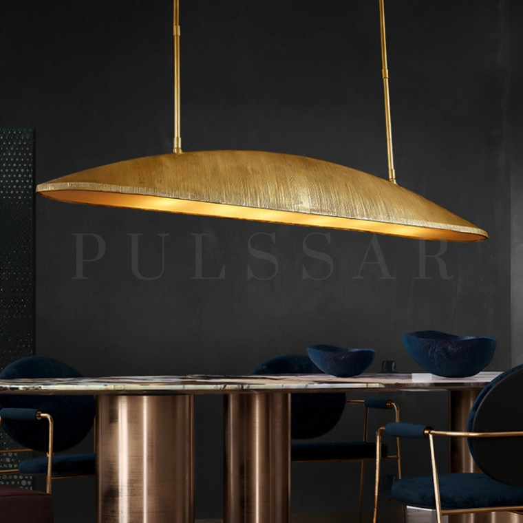 Реечная люстра GLADE CH