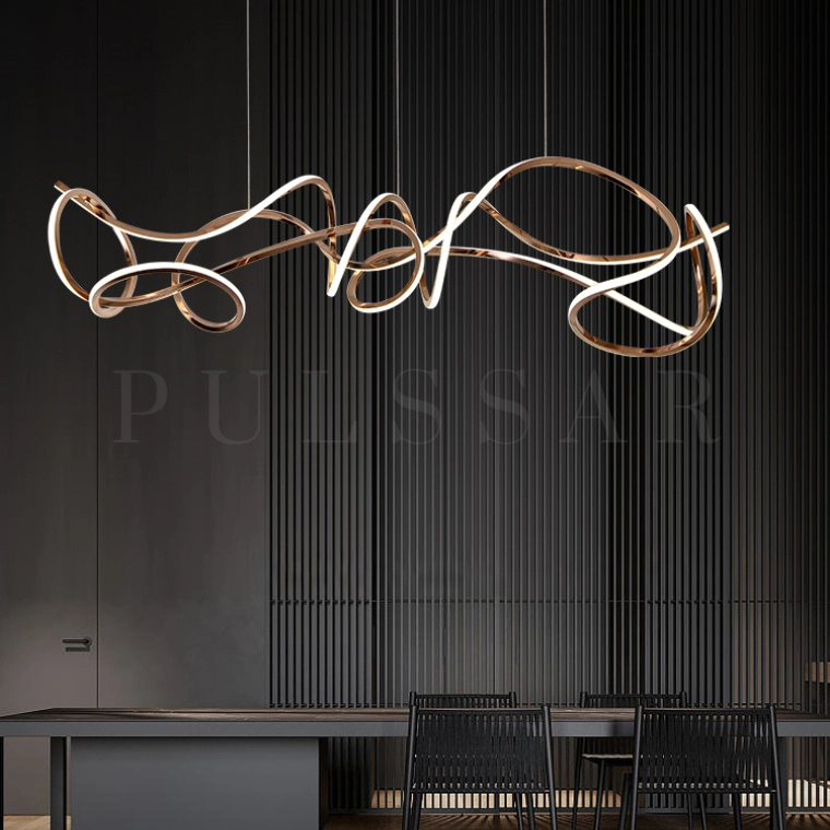 Реечная люстра NORVIN L