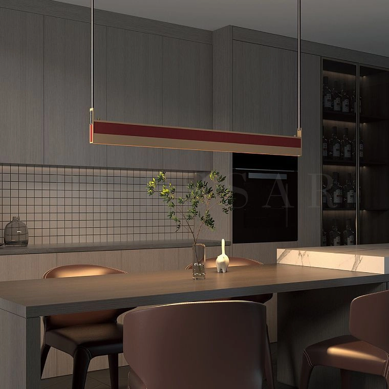 Реечная люстра MERE