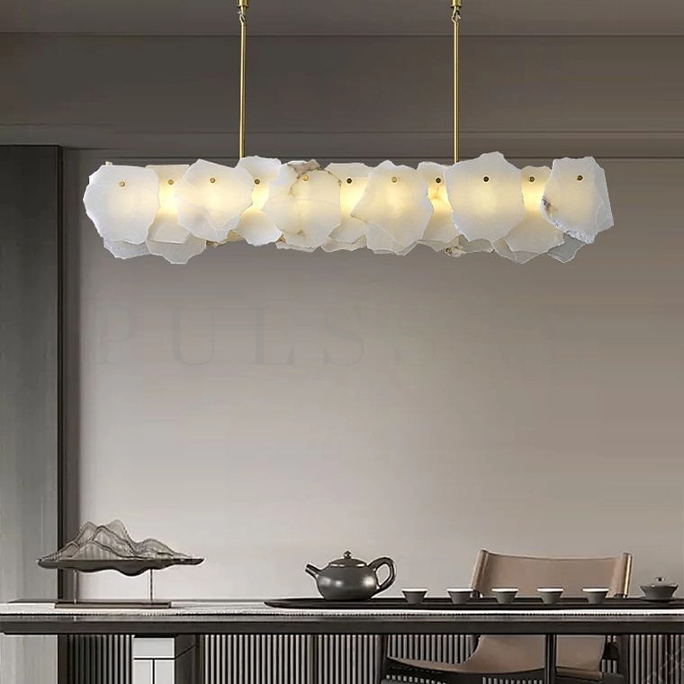 Реечная люстра MARBLE R LONG