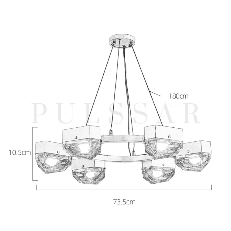 Подвесная люстра GALLERY CH