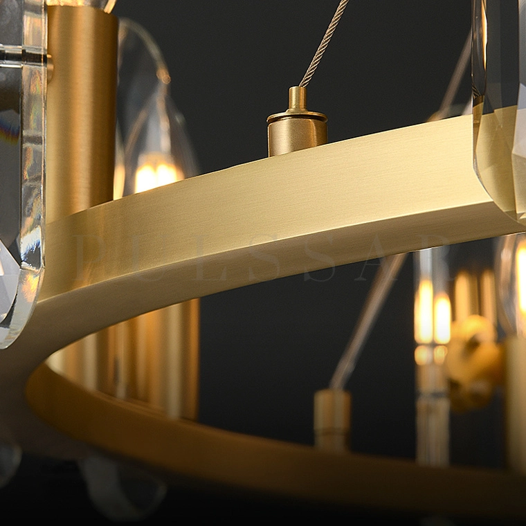 Реечная люстра WALLACE LONG