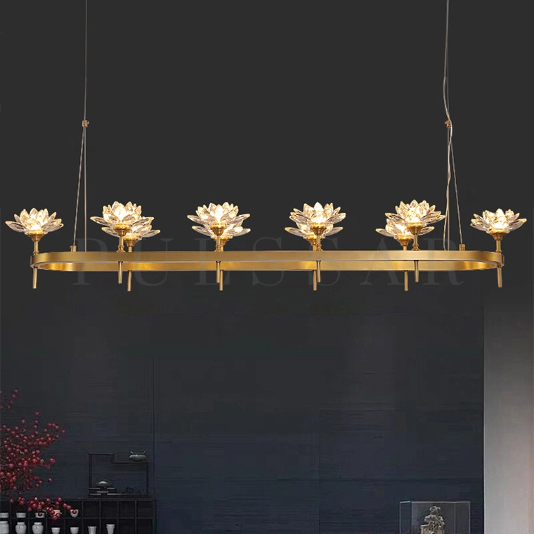 Реечная люстра LOTOS LONG