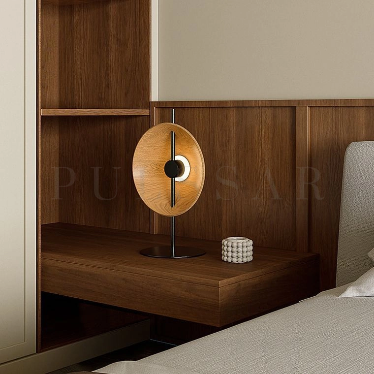 Настольная лампа DELANO WOOD TAB