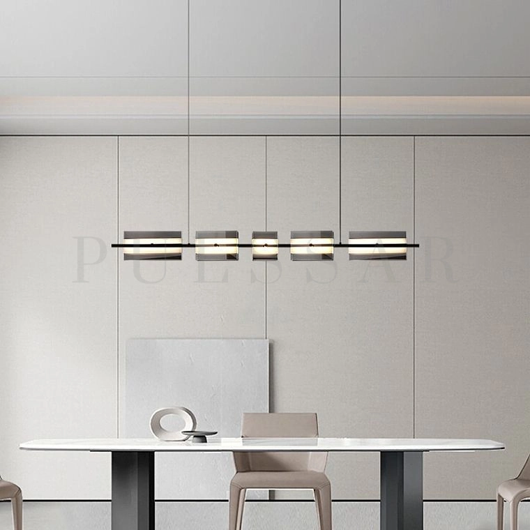 Реечная люстра BRIAND LONG